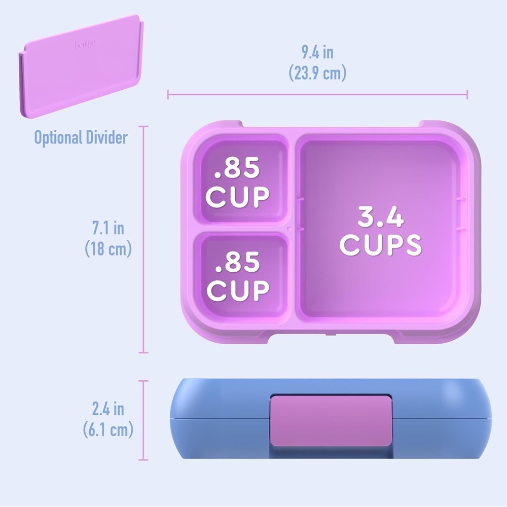 Bentgo Pop - Leak-Proof Lunch Box & Removable Divider for Ages 8+ & Teens. - Picture 3 of 15